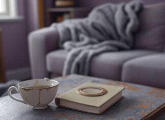 10 Books to Read While Sipping Tea Cozy Messy Coffee Table with Tea and Book